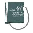 Medical Large Adult Replacement Blood Pressure NIBP Cuff Single Tube Without Connector for Patient Monitor or BP Machine, Applicable for Upper Arm Circumference 13-18.9 Inches (33-47CM)