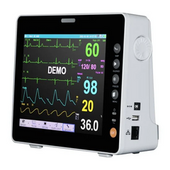 (EU Plug) Portable Multi-parameter Monitor ICU Dental Patient Monitor