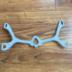 Fabric frame compatible with mask headband Universal size nose pads