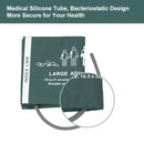 Medical Large Adult Replacement Blood Pressure NIBP Cuff Single Tube Without Connector for Patient Monitor or BP Machine, Applicable for Upper Arm Circumference 13-18.9 Inches (33-47CM)