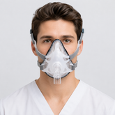 3 Size Cushions CPAP Full Face Mask With Adjustable Headgear