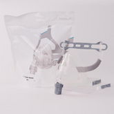 Full face mask kit Kit includes headband, frame, double layer silicone pad and elbow