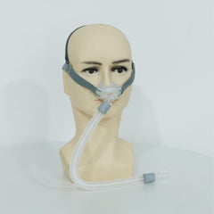 Cpap Nasal Pillows Mask Universal Sleep Apnea Nasal Mask with S/M/L 3 Sizes Silicone Cushion