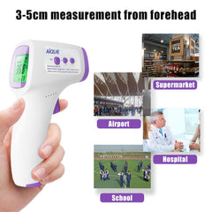 Digital infrared forehead thermometer fever non-contact thermometer