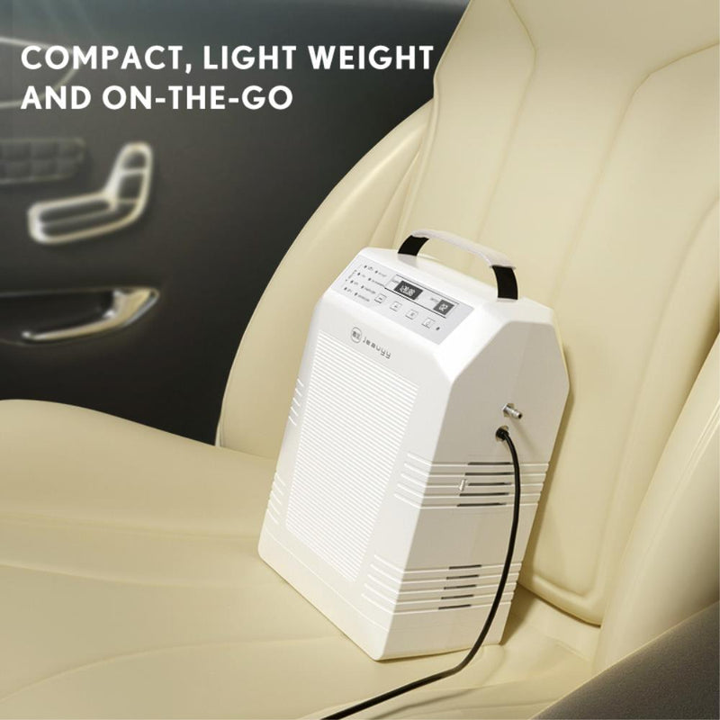 Portable Pulse Oxygen Concentrator with Rechargeable Battery 1-5L/min Oxygen Generator AC 220V/110V