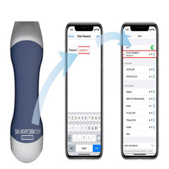 Professional Ultrasound Scanner Portable Doppler Whole Body Diagnostic Imaging WIFI Handheld Convex/Line Probe