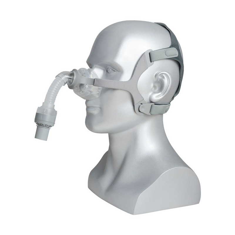 Frame-free Waterless Humidification Nasal Mask For CPAP with Adjustable Headgear