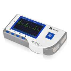 Portable EKG Monitor Handheld LCD Heart Rate Tracker with Analyzer