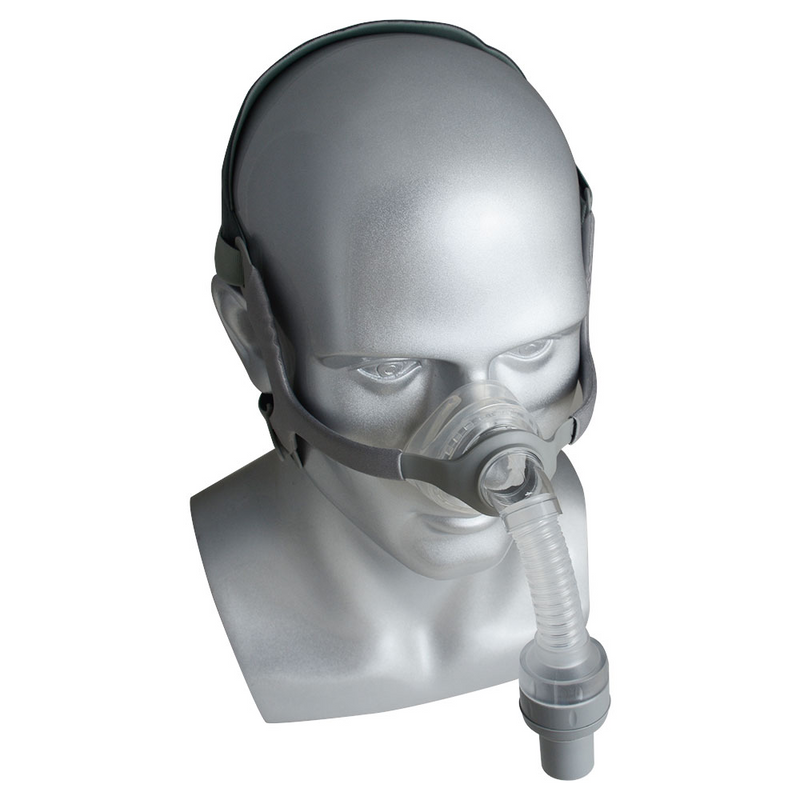 Frame-free Waterless Humidification Nasal Mask For CPAP with Adjustable Headgear