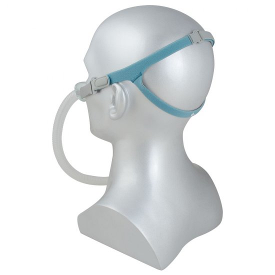 Comfortable Nasal Mask for Sleep Snoring And Apnea with 3 Sizes Universal Cushion Pad Free Adjustable Headgear