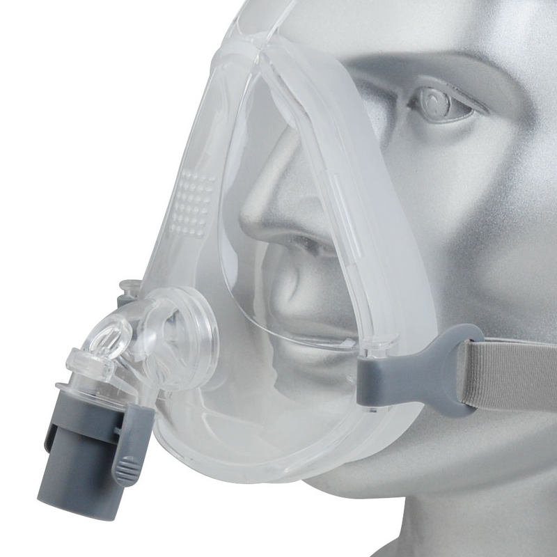 Comfortable  Full Face Mask for Sleep Apnea Snoring WIth Adjustable Headgear