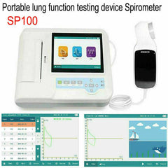 Digital Spirometry Handheld Pulmonary Function Tester Respiratory Diagnostics