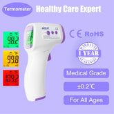 Digital infrared forehead thermometer fever non-contact thermometer