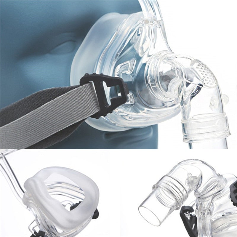 (Not Ship to US) Nasal Mask With Headgear And Head pad Suitable For CPAP Machine