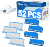 52PCS CPAP Filters for CPAP machine Filters Replacement Cotton Filter Sleep Snorer