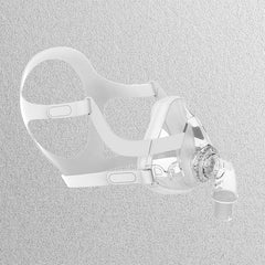 Full Face CPAP Mask – Soft Silicone, S/M/L, Compatible with ResMed 10 | Sleep Apnea Relief