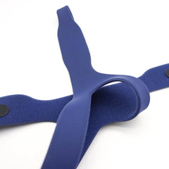 4-Piece Universal Full Face Mask Replacement Headgear, Replacement Parts Blue