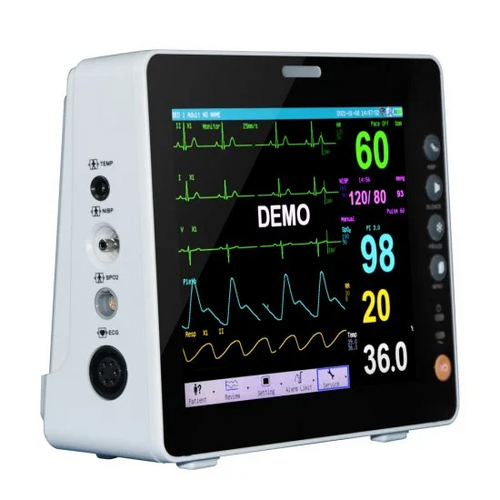 (EU Plug) Portable Multi-parameter Monitor ICU Dental Patient Monitor
