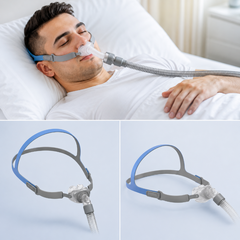 Nasal Pillows Mask for Sleep Snoring And Apnea With 3 Sizes Universal Cushion Pad