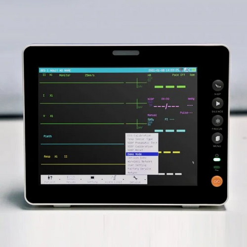 (EU Plug) Portable Multi-parameter Monitor ICU Dental Patient Monitor