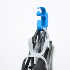 4-pack CPAP hose hooks with anti-unhook feature