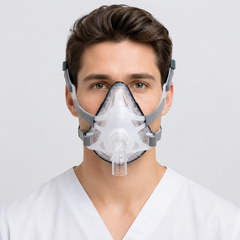 3 Size Cushions CPAP Full Face Mask With Adjustable Headgear
