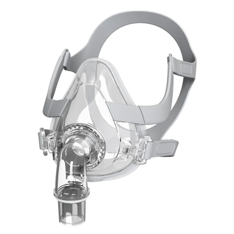 Full Face CPAP Mask – Soft Silicone, S/M/L, Compatible with ResMed 10 | Sleep Apnea Relief