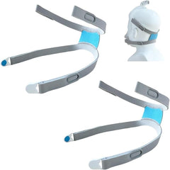 2-Piece Replacement Headgear, Soft and Comfortable Unisex CPAP Replacement Headgear
