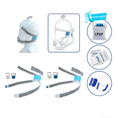 2-Piece Replacement Headgear, Soft and Comfortable Unisex CPAP Replacement Headgear