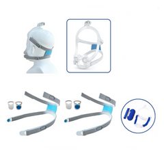 2-Piece Replacement Headgear Soft and Comfortable Unisex CPAP Replacement Headgear
