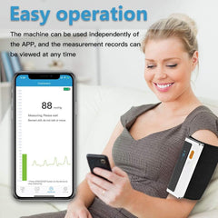 Blood pressure monitor + ECG monitor, upper arm cuff blood pressure machine, built-in Bluetooth