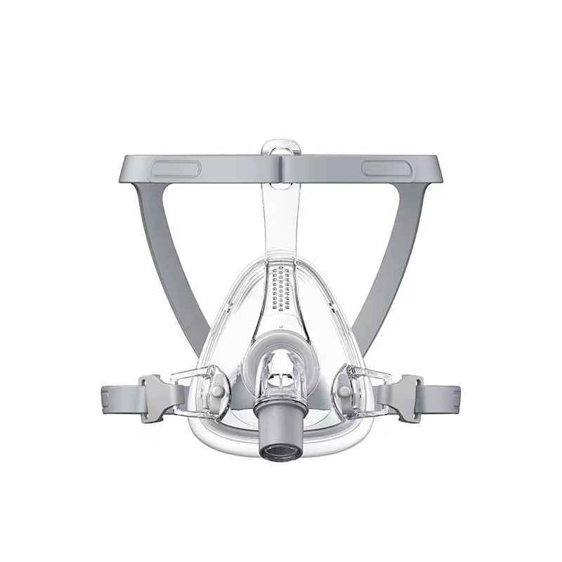 CPAP Full Face Mask  With Adjustable Headgear 3 Size Cushions Anti Snoring