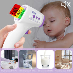Digital infrared forehead thermometer fever non-contact thermometer