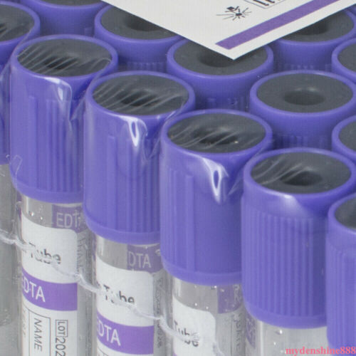 Disposable 100Pcs Blood Collection Tubes Glass Vacuum Sterile 2ml Medical Supplies