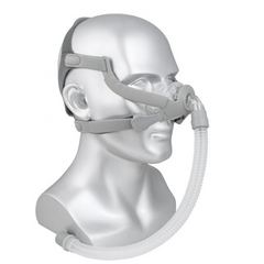 CPAP Nasal Mask Suitable For Sleep Apnea Anti Snoring Treatment Solution With Adjustable Headgear