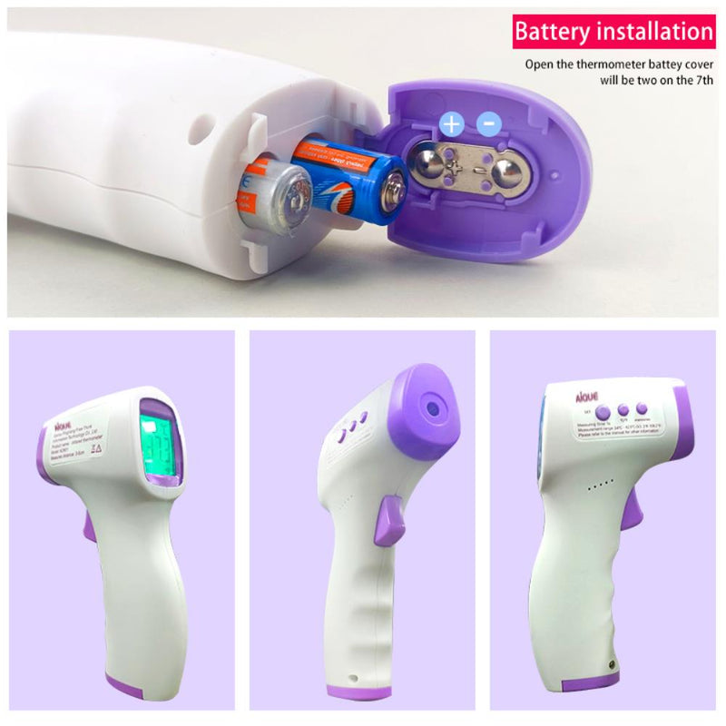 Digital infrared forehead thermometer fever non-contact thermometer