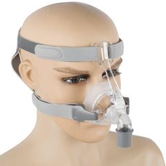 Size S Nasal Mask With Adjustable Headgear Strap Clip For Sleep Apnea Anti Snoring
