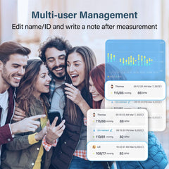 BP2 upper arm wireless digital blood pressure machine home health monitor handheld