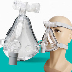 Full Face Mask With Adjustable Headgear