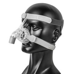 CPAP Nasal Mask For Sleep Apnea Anti Snoring Treatment Solution With Free Adjustable Headgear