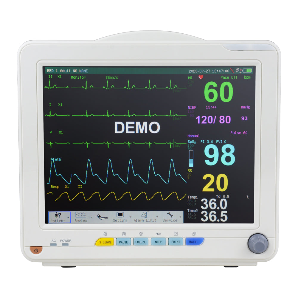 Parameter Screen 12'' Touch Screen Multi Parameter Monitor SF12B – 1cpapshop