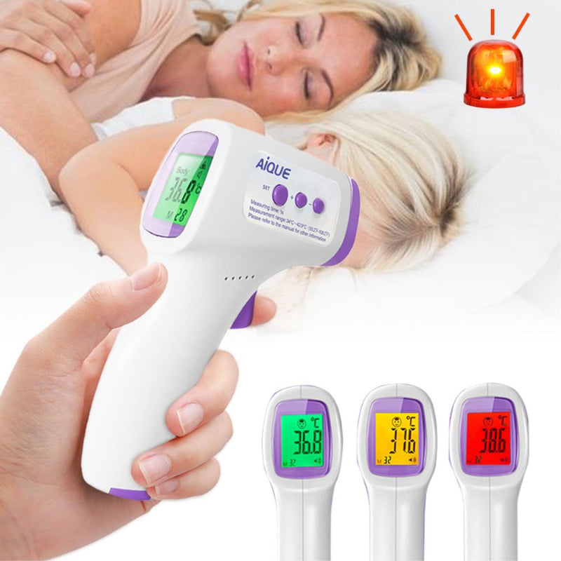 Digital infrared forehead thermometer fever non-contact thermometer