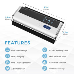 BP2A Upper Arm Automatic Digital Electronic Bluetooth Blood Pressure Monitor