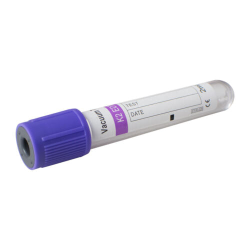 Disposable 100Pcs Blood Collection Tubes Glass Vacuum Sterile 2ml Medical Supplies