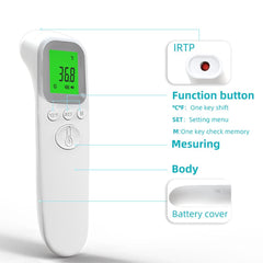 Digital Forehead Thermometer Electronic Non-Contact Clinical Accuracy Thermometer
