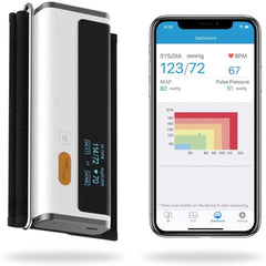 Blood pressure monitor + ECG monitor, upper arm cuff blood pressure machine, built-in Bluetooth