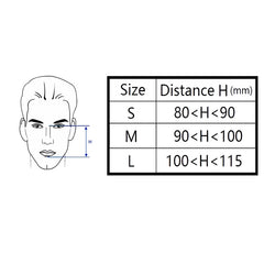 CPAP Full Face Mask  With Adjustable Headgear 3 Size Cushions Anti Snoring