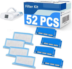 52PCS CPAP Filters for CPAP machine Filters Replacement Cotton Filter Sleep Snorer